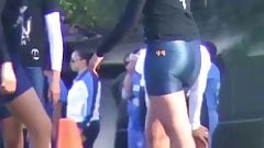 SEXY WOMEN PLAYING FOOTBALL