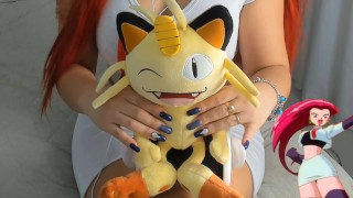 SFW **** ASMR 3DIO Cosplay JESSIE POKEMON | Ear Eating