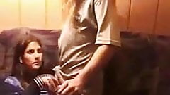 She sucks his friend