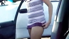 Sisters friend at the beach