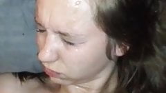 Titty fucking with facial dislike