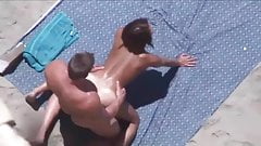 Toned Couple Beach.avi