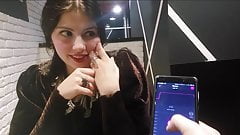 Vibrating Panties in a Restaurant