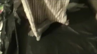 WTF, how did he fill up that glass??