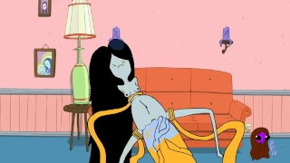 Adventure time Marceline and Jake