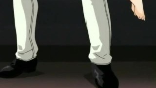 Anime hottie fucked from behind