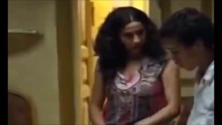 Arab mother with Her Son Movie Scene الأم الخطوة العربية مع ابنها