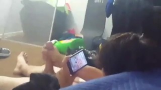 Best friend lets me recored him jo, as seen in video(consenting)