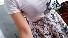 chinese teacher upskirt