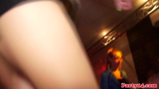 Closeup amateur partybabes in group orgy fun