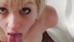 Cute Babe Takes A Drink Of Piss in the Tub