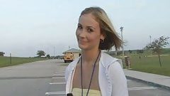 Cute Blonde Soccer Mom