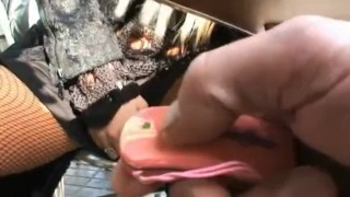 Czech girls – sex in public place