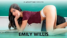 Emily WIllis Creampie, Threesome , Rough Sex & More COMP- ADULT TIME