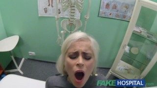 Fake Hospital Hot Italian babe with big tits has intense multiple orgasms