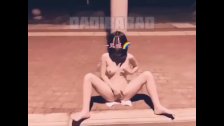 famous girl in China naked in public everywhere