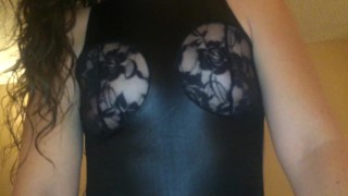 Girlfriend smoking 120s in pvc