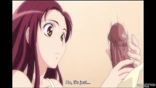 Hentai Pros – Ffm Two anime sluts milk big cock