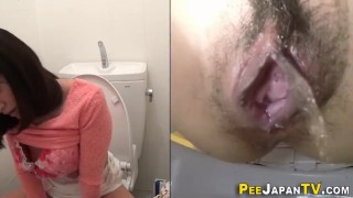 Japanese milf squirt bathroom