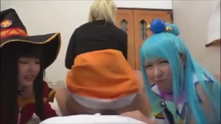 Konosuba Cosplay: Aqua, Megumin, and Darkness
