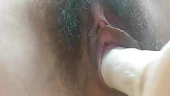 Korean milf masturbation