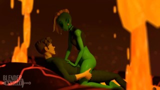 Lord Dominator Suck & Ride EXTENDED ANIMATION W/ SOUND