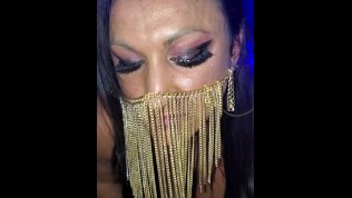 mdma spun Molly chick genie granting wishes from the stripper pole