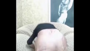 Petite Small breasts girl self-defense orgasm, self-timer