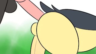 Pokemon Houndoom X Typhlosion by: pcred566