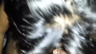 Red Dress Indian Girlfriend Gives Blowjob ⁶⁰ᶠᴾˢ ᴴᴰ