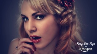 Roxy Sex Toys Double Dildo for Women 13” Small Anal & Vagina Curved Double Ended Dual Penetration