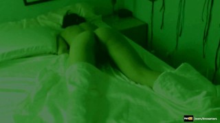 Spycam caught my young stepsister masturbating