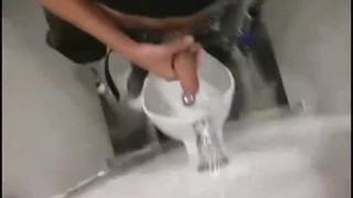 SpyCam In A School’s Urinal Caching Students Pissing And Jerking Off