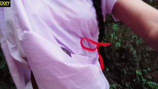 sri lankan school girl forest 1ස්කුල් චුටි කොල්ලට කතා කරන්න කැලේ රින්ගපුඑක1