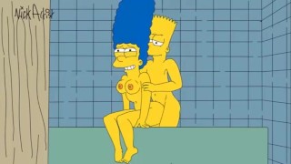 THE SIMPSONS BART AND MARGE SEX