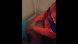 thot getting fuck bye the homies