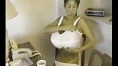 Throwback huge fake tits