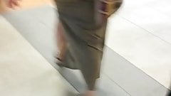 Turkish Milf tight dress and big ass