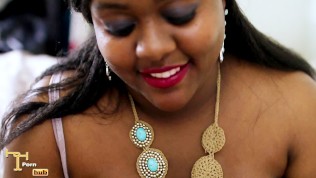 Virtual Sex- Ebony Jade Jordan s Surprise -Squirt, Blowjob & Handjob