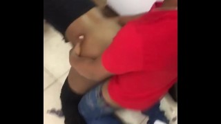 Young buck getting some