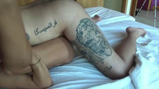 2 friends fucked me in hotel room 4 hours