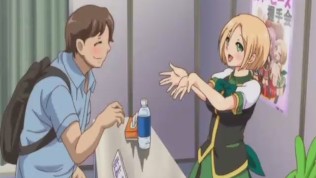 Amazing Busty Cock Sucker