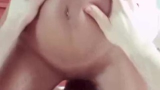 Asian wife seduces and fucks her man
