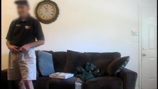 Big Booty Naked For Pizza Man