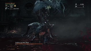 Bloodborne: The Old Hunters – Ludwig the Accursed, Holy Blade Boss Fight
