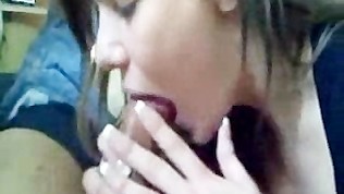 Blowjob, handjob cumshot and swallow