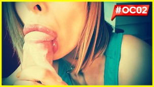 Creampie Oral Blowjob, I suck his cock until he cum in my mouth