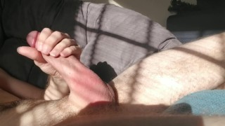 Edging A Slow Stroke With LOTS of Cum