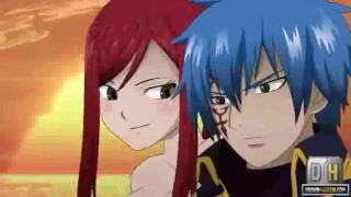 Fairy Tail Hentai – Erza Scarlet x Gray Fullbuster