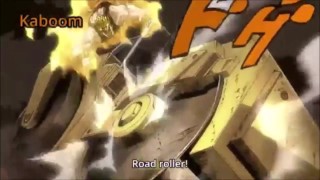 Gay Blonde Vampire stops time and throws a steamroller to buffed hottie